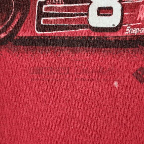 Dale Earnhardt Jr T-Shirt Mens 2X Red Budweiser Chase Authentics #8 - Picture 4 of 9